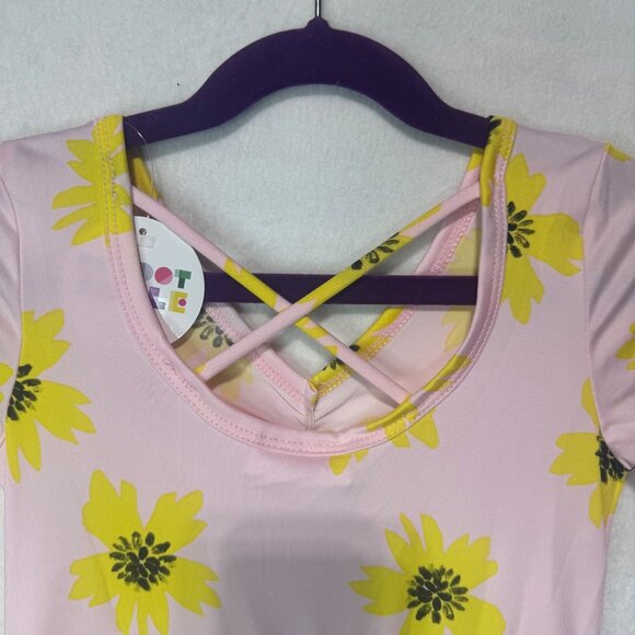 Dotdotsmile Dress Size 5/6 Pink with Sunflowers New with Tags - Picture 6 of 6